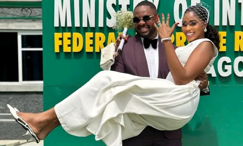 BBNaija’s Cross Okonkwo legally weds partner BBNaija’s Cross Okonkwo legally weds partner