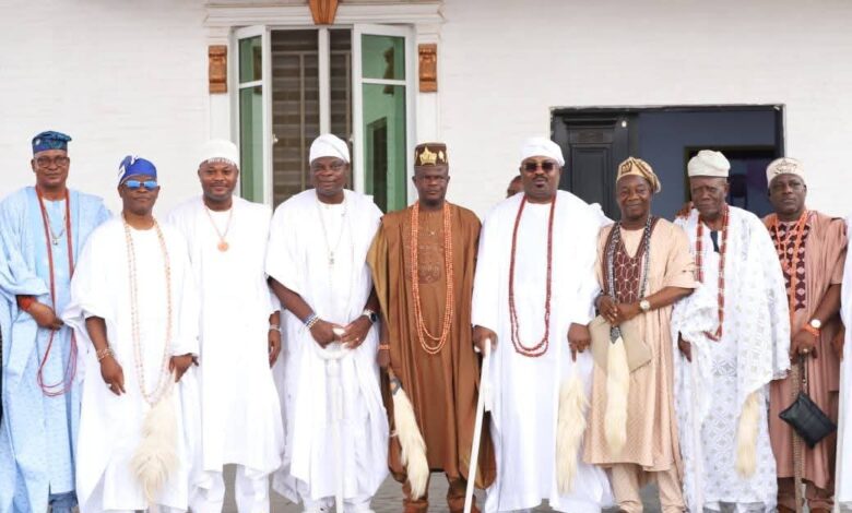 2027: Ogun West Professionals For Yayi commends Yewa Awori traditional rulers for holding historic meeting 