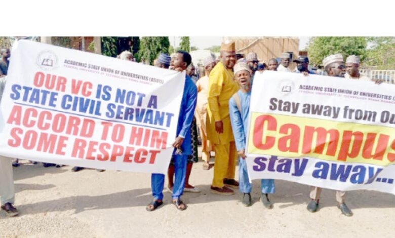 FUTMINNA Bosso Campus: Tension heightens as students, staff oppose Niger Govt takeover FUTMINNA Bosso Campus: Tension heightens as students, staff oppose Niger Govt takeover