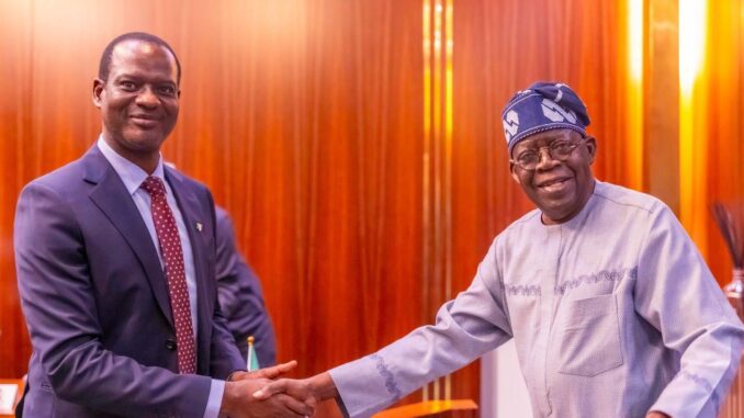 Drive economic growth, Tinubu urges Oyedele
