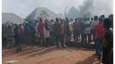 BREAKING: Benue: Agatu residents protest, demand exit of herdsmen ahead of farming season