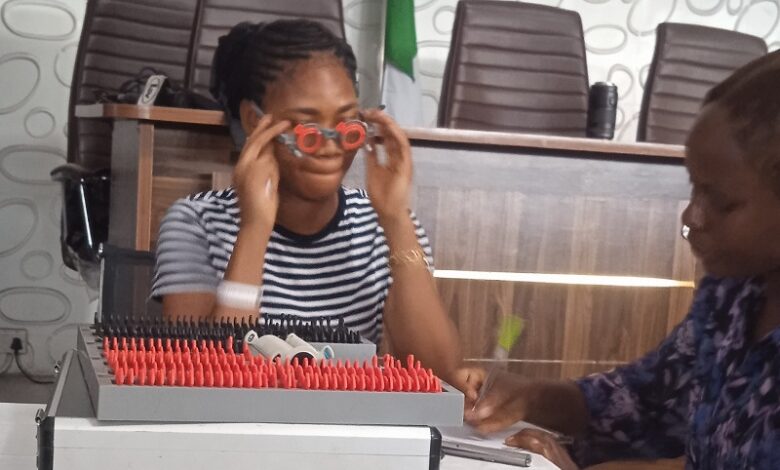 Tacha, LASG collaborate on eye care for police officers