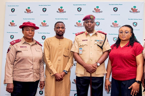Bolt, FRSC sensitise driver-partners and couriers on road safety awareness in Abuja