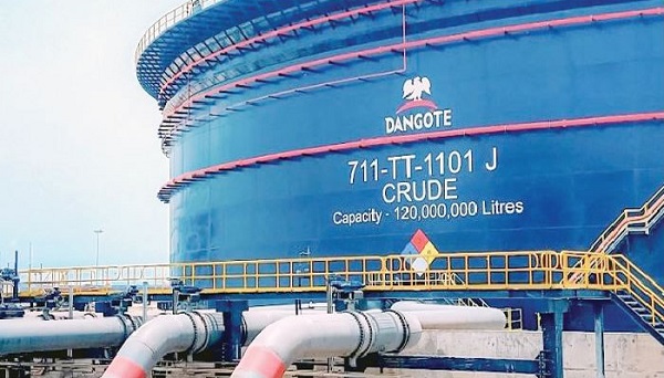 Dangote hikes petrol price to N1,175 per litre