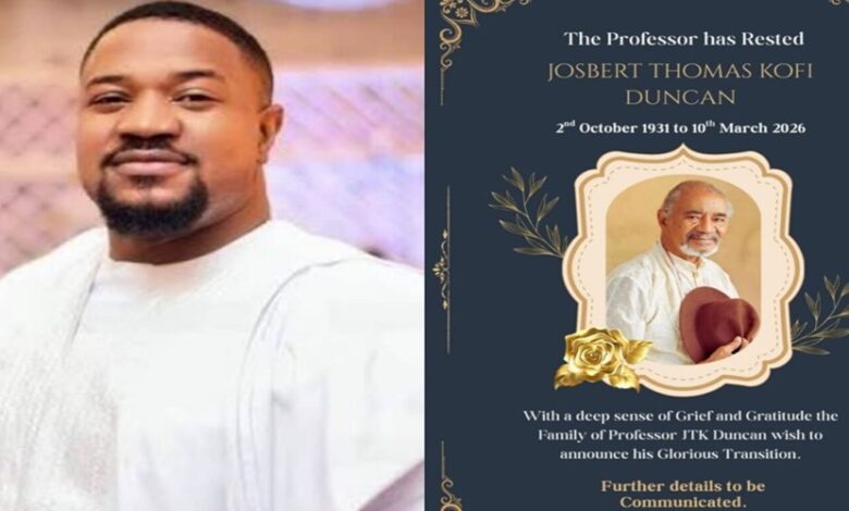 Actor Mofe Duncan’s father dies at 94 Actor Mofe Duncan’s father dies at 94