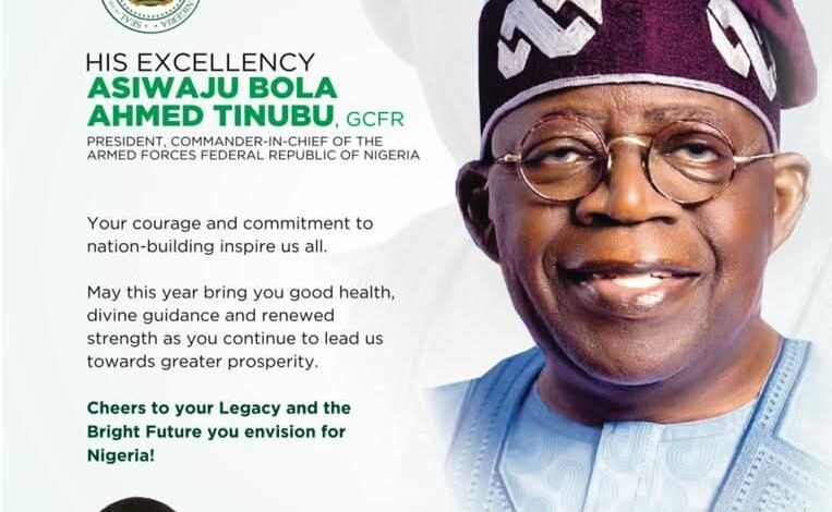 Hon Rasheed Kashamu celebrates President Tinubu @74