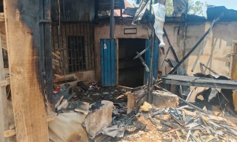 Gas cylinder explosion kills four-year-old, destroys five shops in Ebonyi Gas cylinder explosion kills four-year-old, destroys five shops in Ebonyi