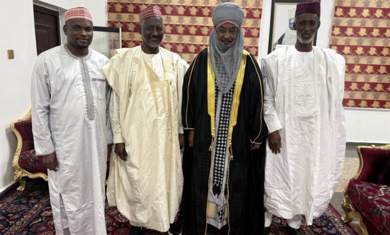 Emir Sanusi hosts Iftar, holds meeting with Gov Yusuf’s delegation Emir Sanusi hosts Iftar, holds meeting with Gov Yusuf’s delegation