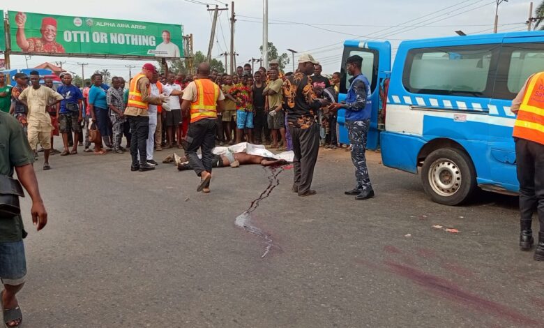 Abia: Two youths die in fatal truck, motorcycle accident in Umuahia Abia: Two youths die in fatal truck, motorcycle accident in Umuahia