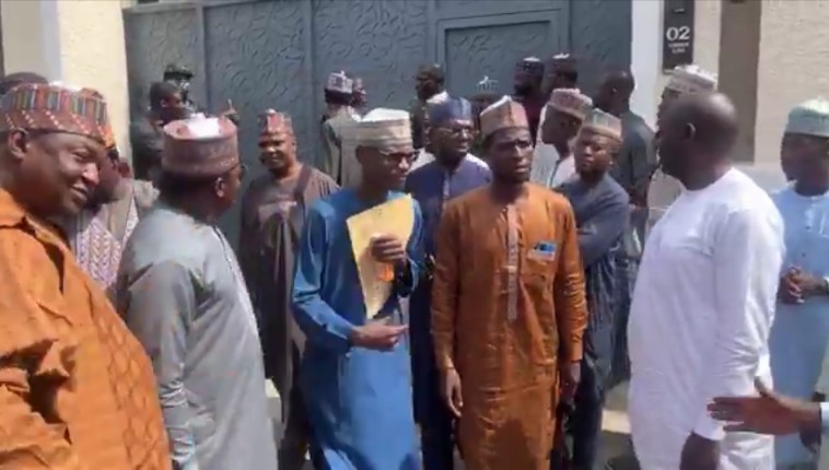 Where is your court order, do you want to disgrace me – Malami clashes with EFCC operatives [VIDEO]