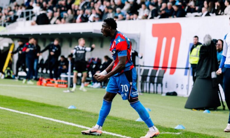 Czech: Fago Lawal scores as Viktoria Plzeň end barren streak