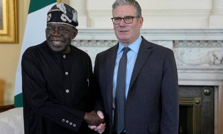 Tinubu meets Starmer in London, witnesses £746m ports deal signing Tinubu meets Starmer in London, witnesses £746m ports deal signing