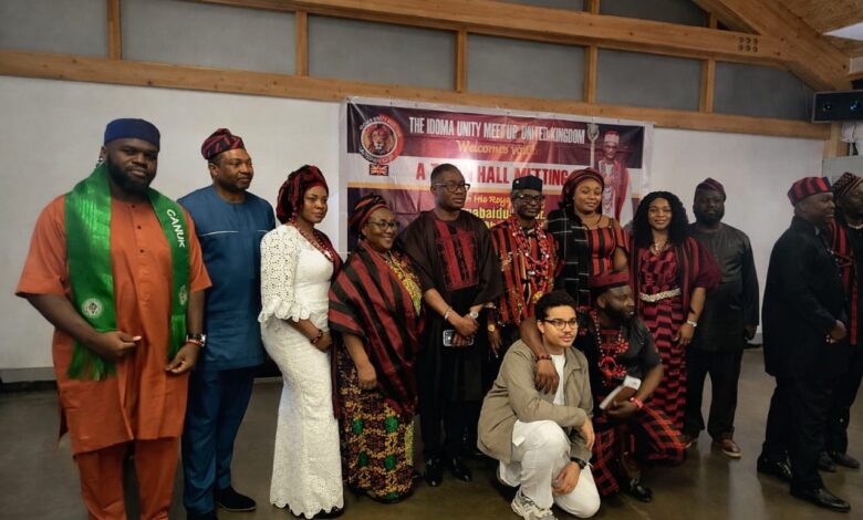 Och’Idoma inaugurates Idoma community UK leadership Och’Idoma inaugurates Idoma community UK leadership