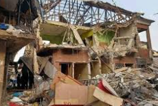 Tears as demolition of shops in Onitsha main market begins Tears as demolition of shops in Onitsha main market begins