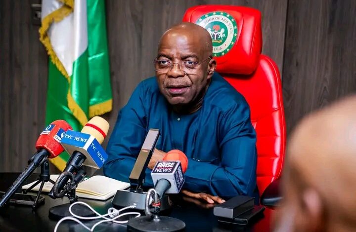 Nnamdi Kanu: Otti commends security agencies, Aba residents for not clashing during protest Nnamdi Kanu: Otti commends security agencies, Aba residents for not clashing during protest
