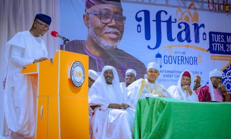 Ramadan: Aiyedatiwa preaches peace, unity Ramadan: Aiyedatiwa preaches peace, unity