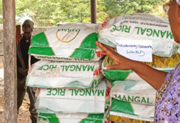 Rice distribution for Ramadan, Lent begins Rice distribution for Ramadan, Lent begins