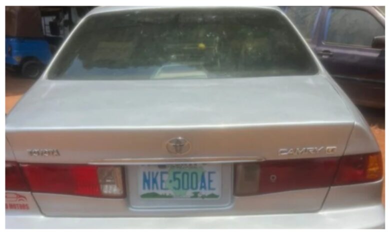 Vehicle stolen in Benue recovered 11 years later in Ebonyi Vehicle stolen in Benue recovered 11 years later in Ebonyi