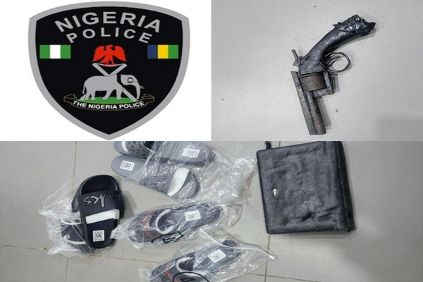 Police nab suspect with locally made pistol in Lagos Police nab suspect with locally made pistol in Lagos