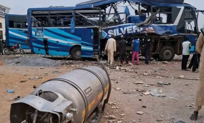 CNG bus explosion destroys three vehicles in Kaduna CNG bus explosion destroys three vehicles in Kaduna