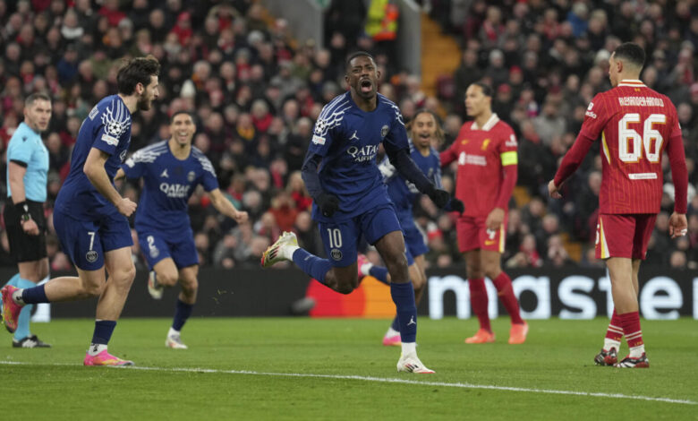 UCL: How PSG, Liverpool players reacted after 4-0 aggregate result