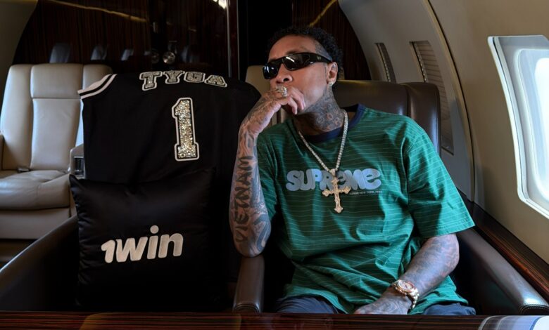 Rapper Tyga shares VIP member status on 1win