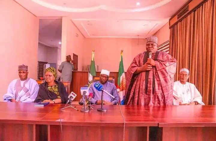Gov Fintiri warns APC members against anti-party activities amid primary election disputes Gov Fintiri warns APC members against anti-party activities amid primary election disputes