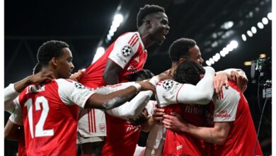 Champions League: Arsenal hold Bayern Munich, Real Madrid thrash RB Leipzig