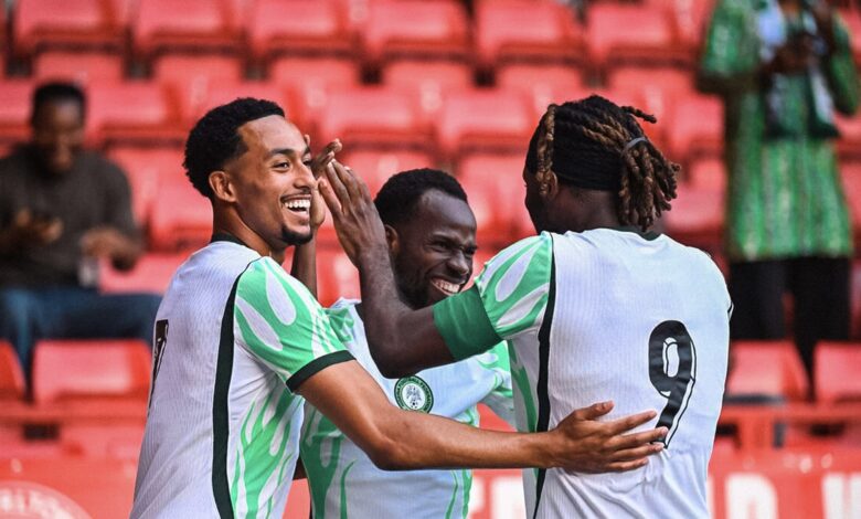 Super Eagles thrash Jamaica to retain Unity Cup 