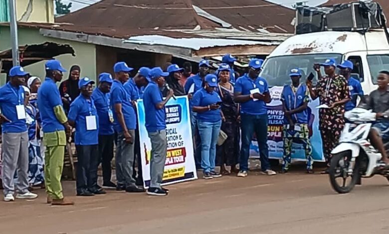 2027: Ogun West Professionals For YAYI begins massive voters’ sensitisation drive 2027: Ogun West Professionals For YAYI begins massive voters’ sensitisation drive