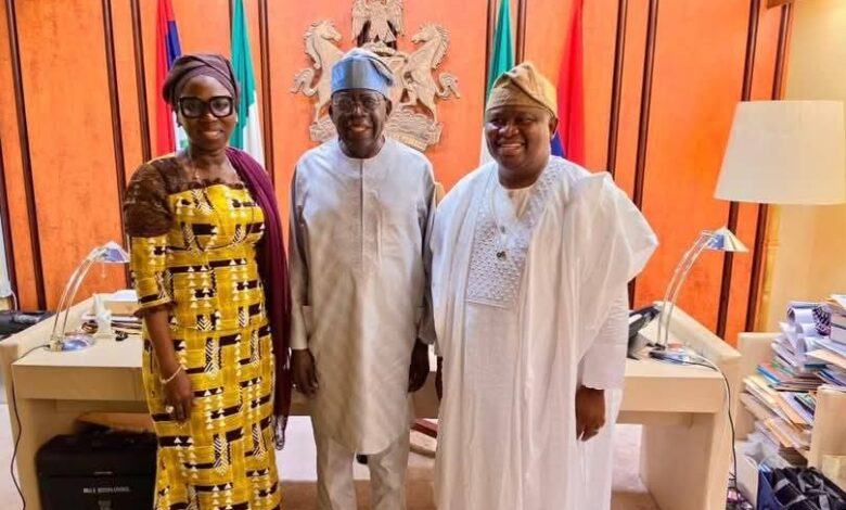 2027: Senator Adeola presents running mate to President Tinubu 2027: Senator Adeola presents running mate to President Tinubu