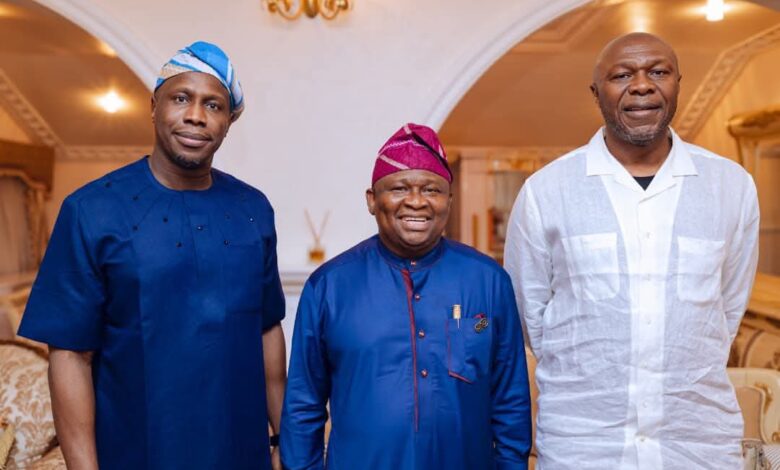 2027: Obasanjo’s sons meet Senator Adeola in Abeokuta 