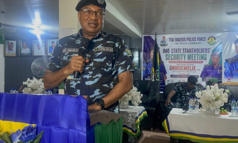 Imo visit: DIG Onwuemelie calls for unified operation to enhance security across southeast region Imo visit: DIG Onwuemelie calls for unified operation to enhance security across southeast region