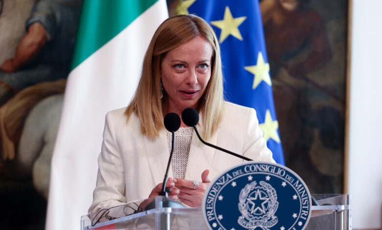 Meloni fires back at Trump, denies asking for G7 photo
