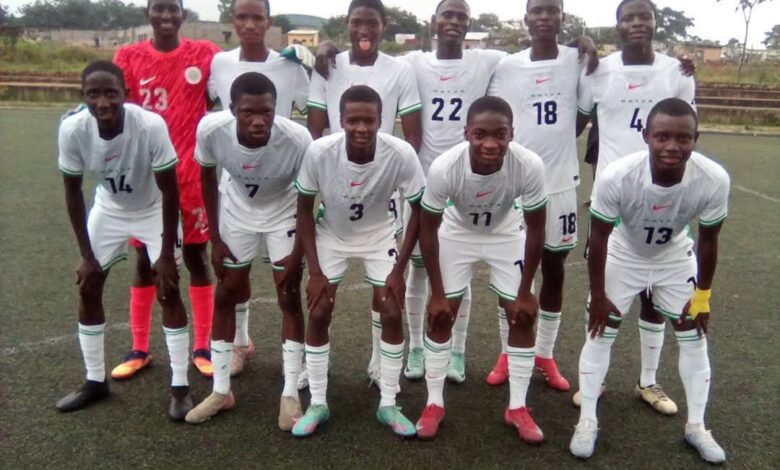 Golden Eaglets open camp for WAFU B U-17 tourney Golden Eaglets open camp for WAFU B U-17 tourney