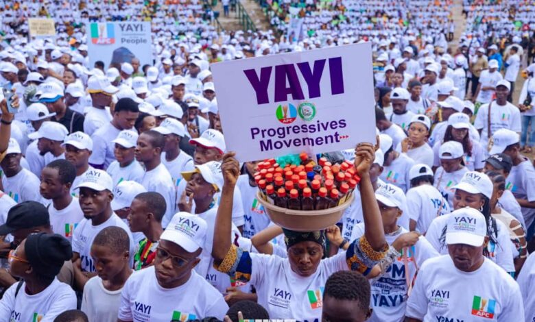 Ogun 2027 :Yayi Progressives Movement walked in solidarity for Tinubu, Adeola, Abiodun Ogun 2027 :Yayi Progressives Movement walked in solidarity for Tinubu, Adeola, Abiodun