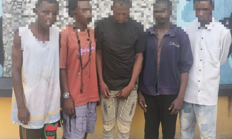 Delta Police Arrest 16 Suspects, Recover Guns, Stolen Car, Illicit Drugs