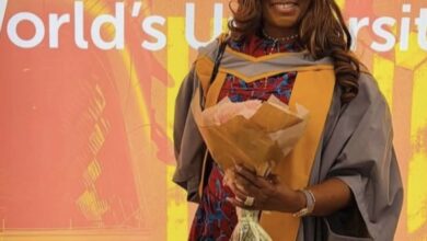 Ogun First Lady, Bamidele Abiodun, bags MSc in London University…. Salako Oyedele, Showunmi celebrate feat