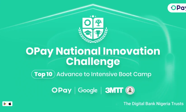 OPay names top 10 teams in N18m National Innovation Challenge