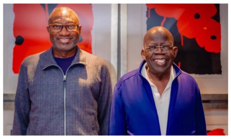 What Otedola discussed with Tinubu in Paris What Otedola discussed with Tinubu in Paris
