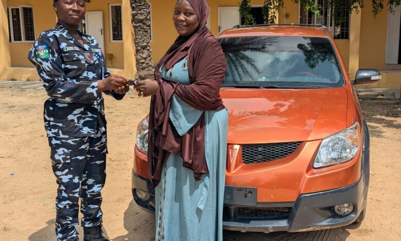 Police return recovered car, motorcycle to owners in Kano