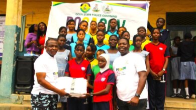 Ogun police warns schoolgirls against cultism, cybercrime, child marriage