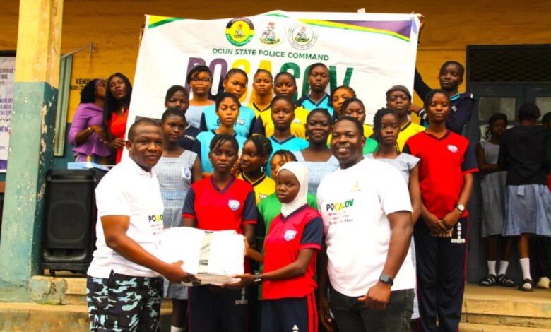 Ogun police warns schoolgirls against cultism, cybercrime, child marriage
