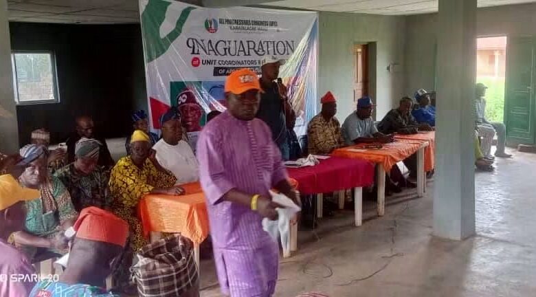 APC inaugurates polling unit coordinators, canvassers in Ilara/Alagbe Ward